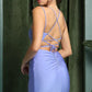 Lace Up Back Short Tight Homecoming Dress VMH12