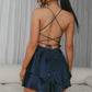 Spaghetti Straps Short Prom Dress VMH9