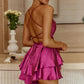 Spaghetti Straps Short Prom Dress VMH8