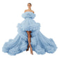 Puffy Ruffles Maternity Tulle Robe